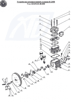 Запчасти для поршневого компрессора К24М Бежецк