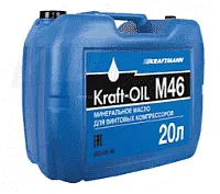 Анонс фото Kraftmann KRAFT-OIL M46 масло компрессорное (20л.)