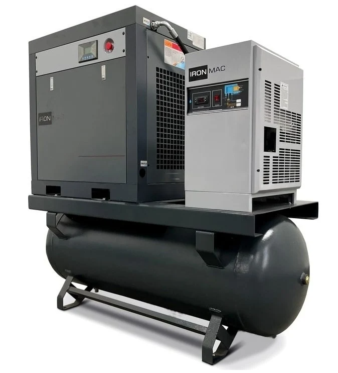 Винтовой компрессор IRONMAC на ресивере.png