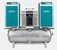 Фото Винтовой компрессор RENNER RSDKM-PRO 15,0 (7,5 + 7,5 кВт) 7,5 бар | DILEKS.RU