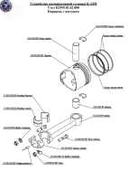 Анонс фото Запчасти для поршневого компрессора К24М Бежецк