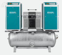 Фото Винтовой компрессор RENNER RSDKM-PRO 15,0 (11,0 + 4,0 кВт) 7,5 бар | DILEKS.RU